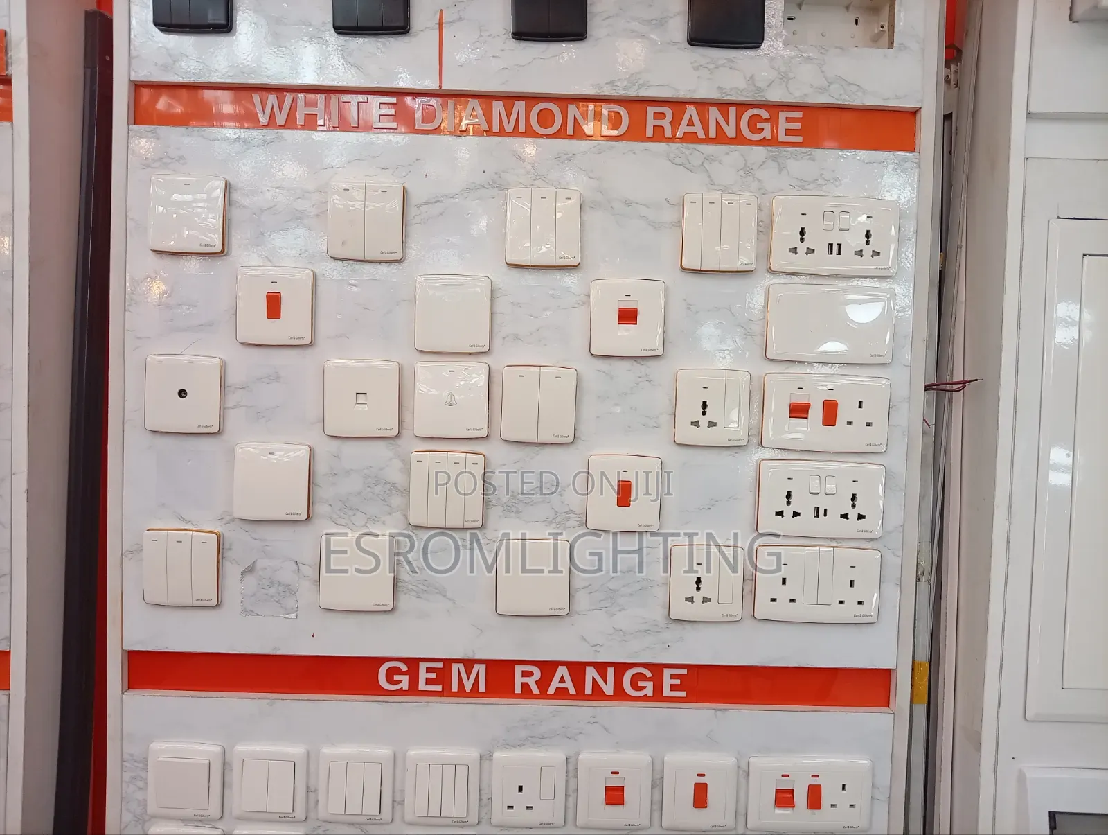 Carl Gilbert Diamond Range Sockets and Switches