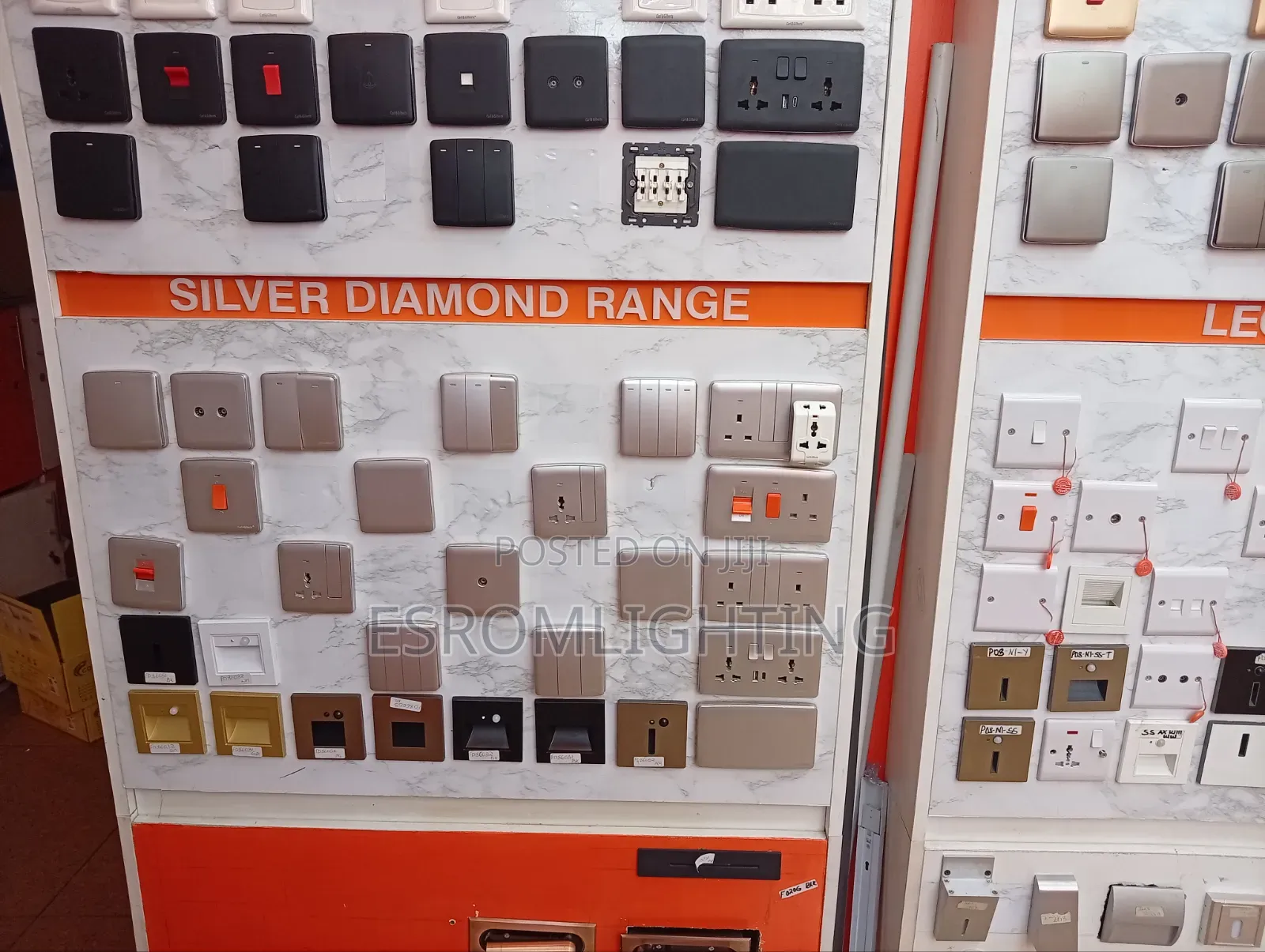 Carl Gilbert Diamond Range Sockets and Switches