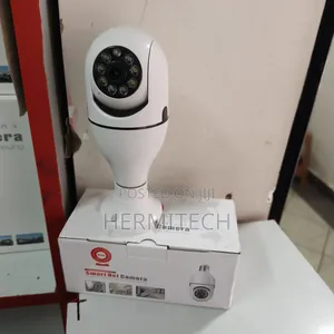 Bulb CCTV V380 Single Bulb Cameras Available in Stock for Security