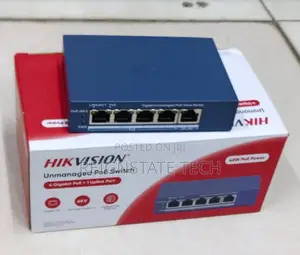 Hikvision Poe Switch 4way Gigabit