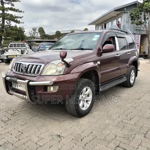 Toyota Land Cruiser Prado 2006 Burgundy