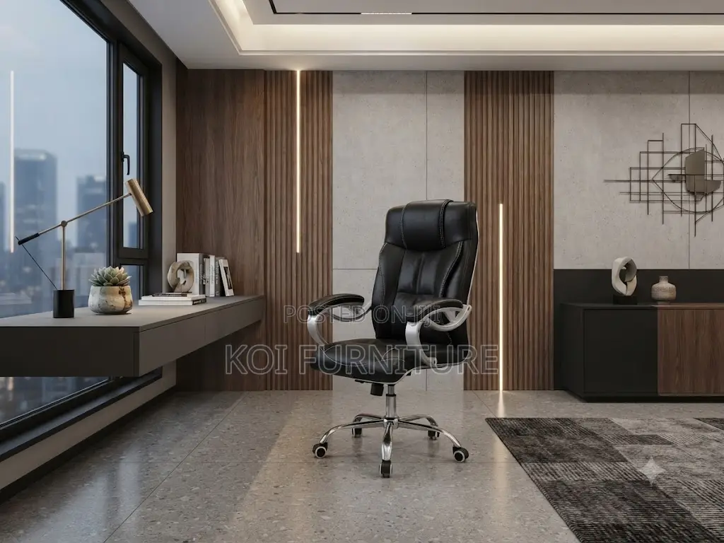 Office Chairs; High Back Leather Recliner Office Chairs