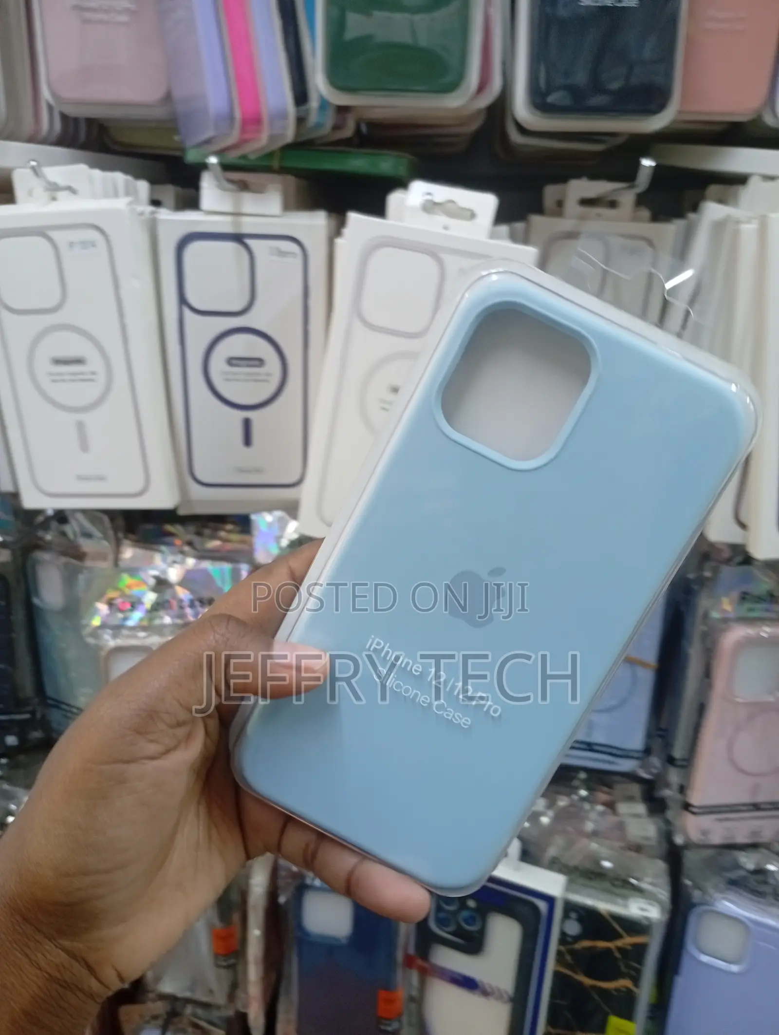iPhone 12 and iPhone 12 Pro, Clean Pastel Sky/Baby Blue Cover