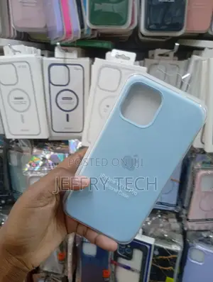 iPhone 12 and iPhone 12 Pro, Clean Pastel Sky/Baby Blue Cover