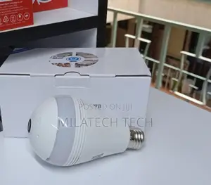 Wifi Light Bulb Camera 360° Pan Tilt CCTV