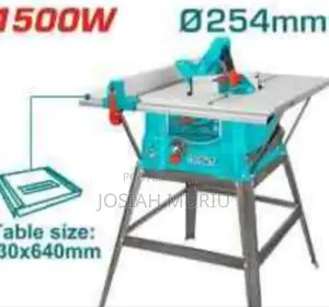 Total 254 Mm 1500w Table Saw