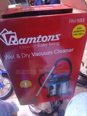 Stainless Steel Ramtons Vacuum Cleaner Machine