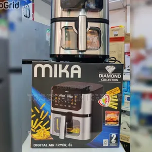 Mika Air Fryer Digital 8l With 2 Years Warranty 