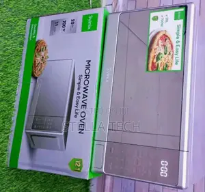 Silver Syinix Digital Microwave 20l