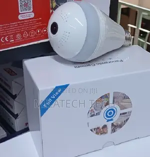 Wifi Bulb Camera Auto Tracking CCTV Camera