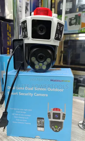 *4g Dual Lens Ac Stima CCTV Camera/ 360 CCTV Camera