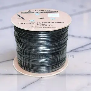 Tough Rugged 305m Outdoor Utp Cat 6 Networking Lan Cable Roll
