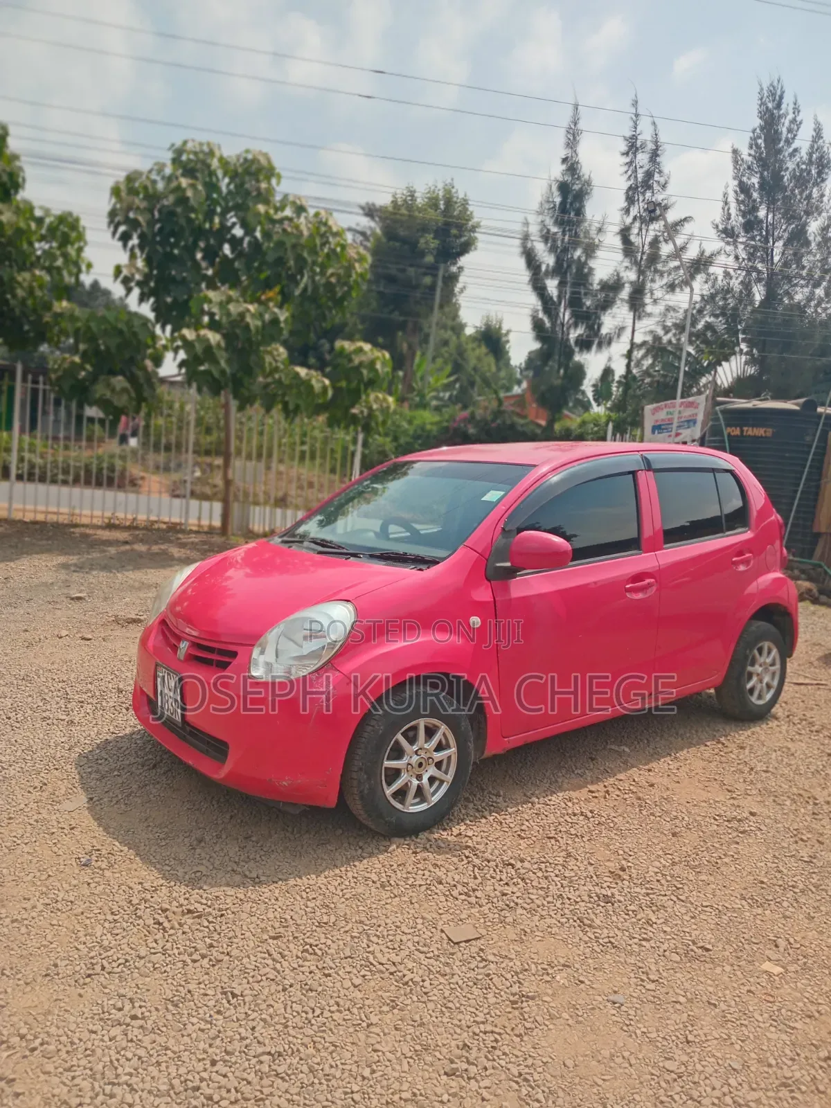 Toyota Passo 2012 Red