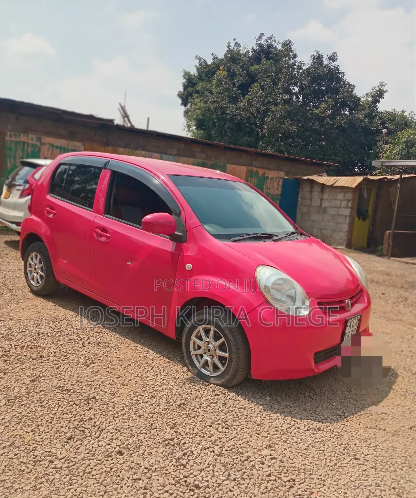 Toyota Passo 2012 Red
