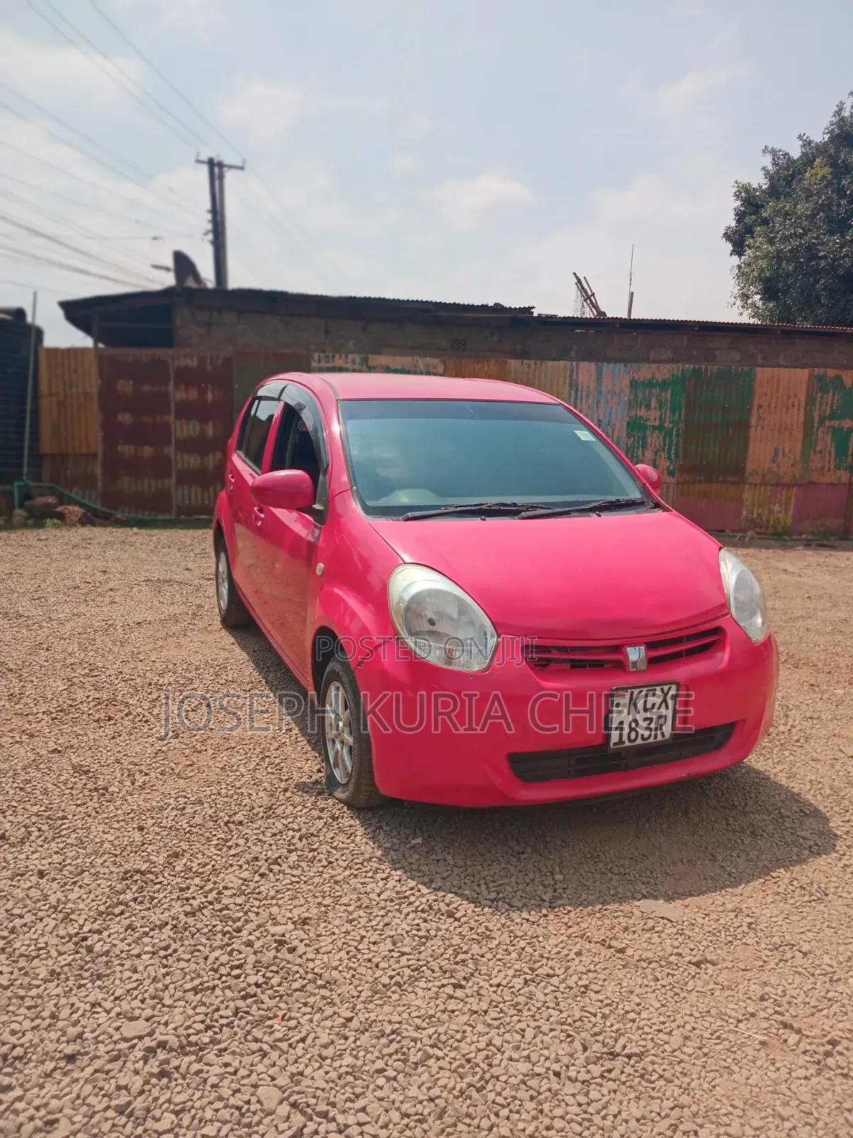 Toyota Passo 2012 Red