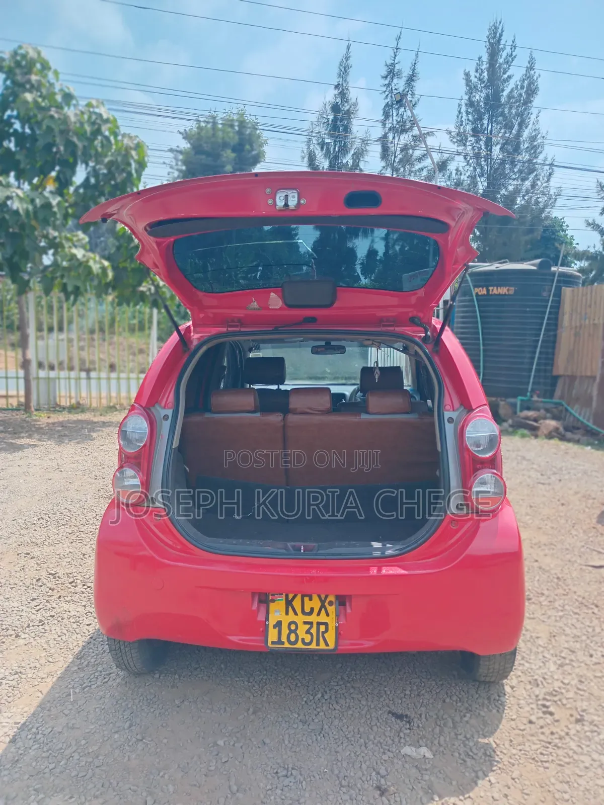 Toyota Passo 2012 Red