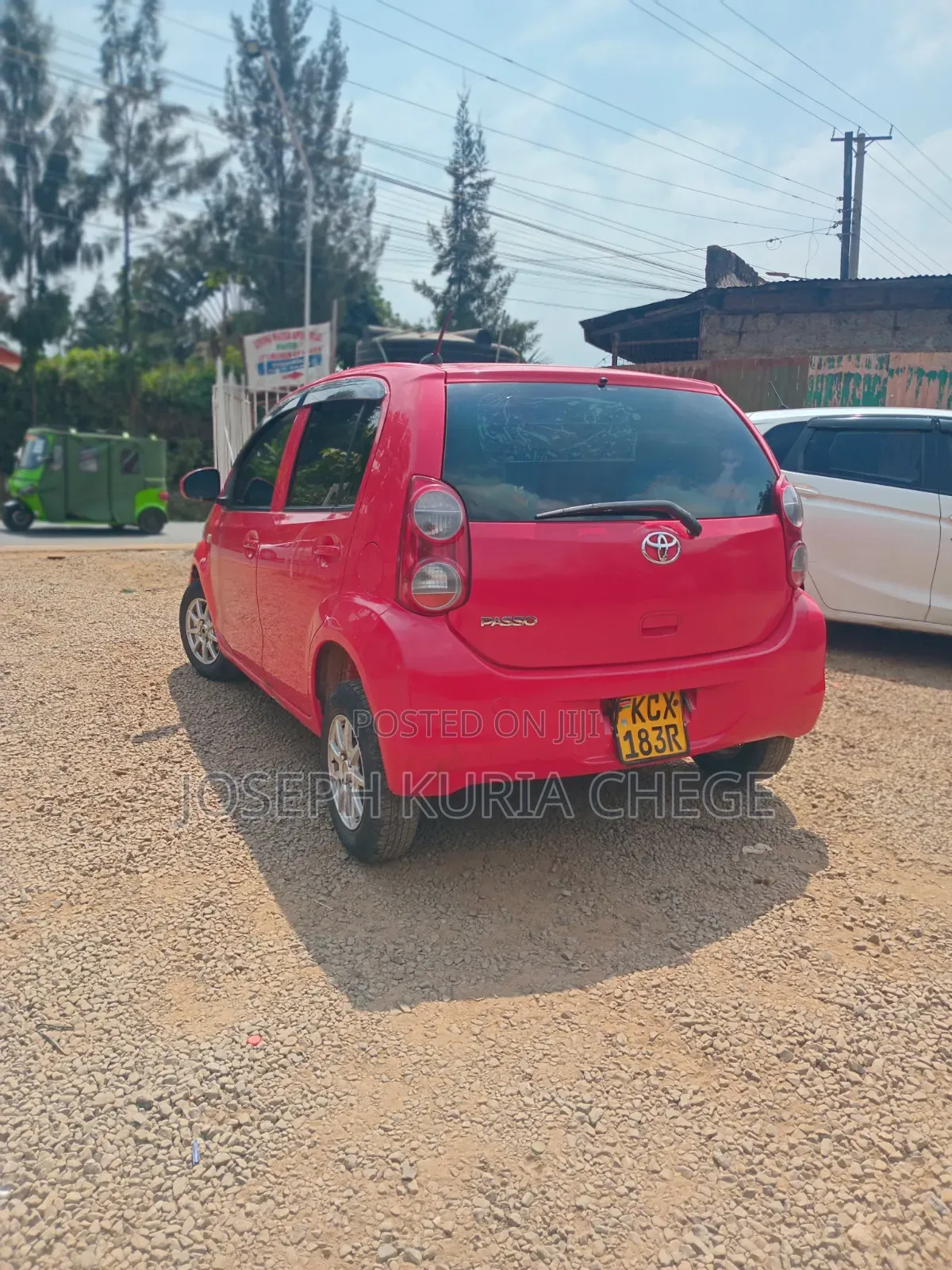 Toyota Passo 2012 Red