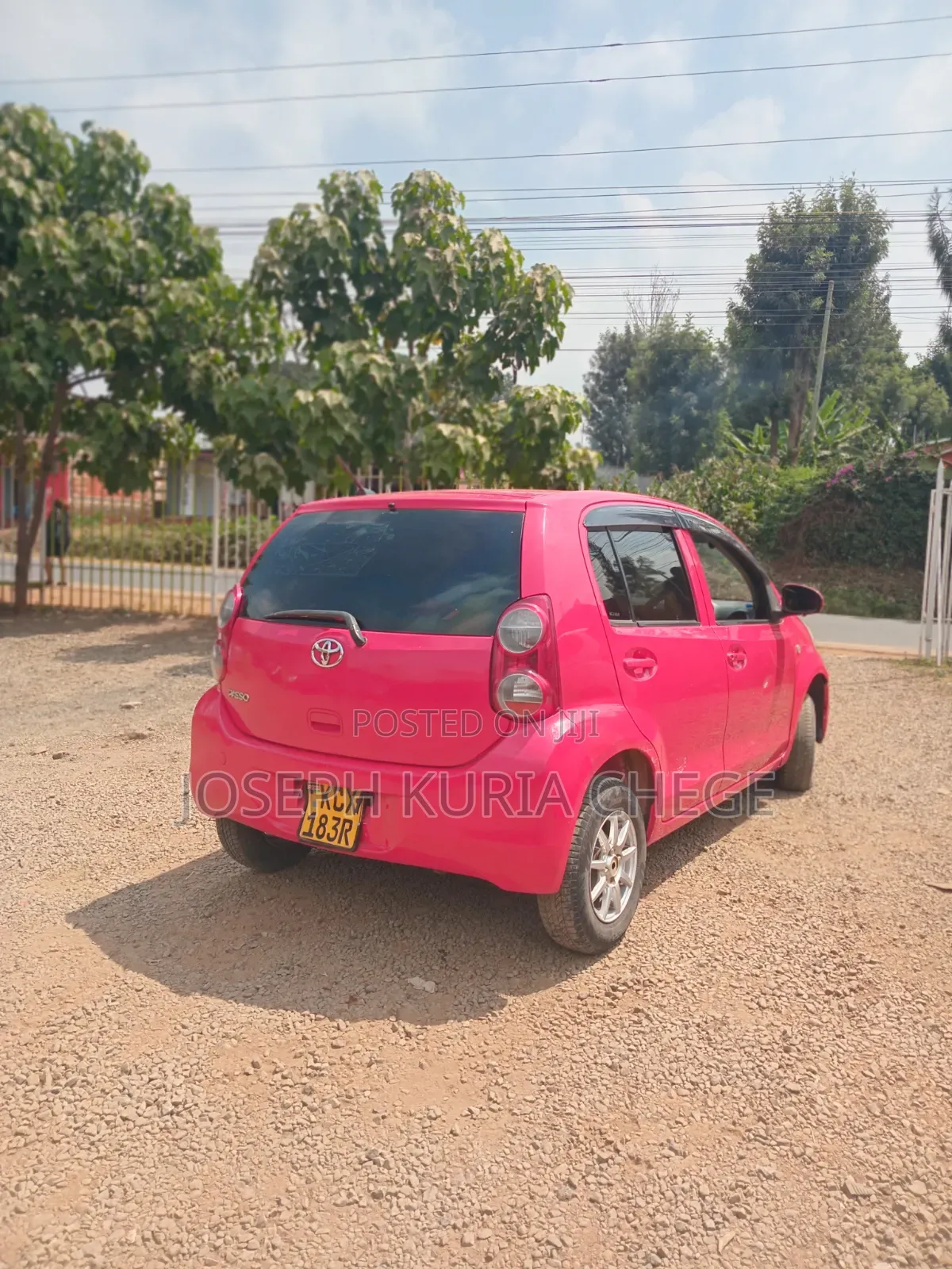 Toyota Passo 2012 Red