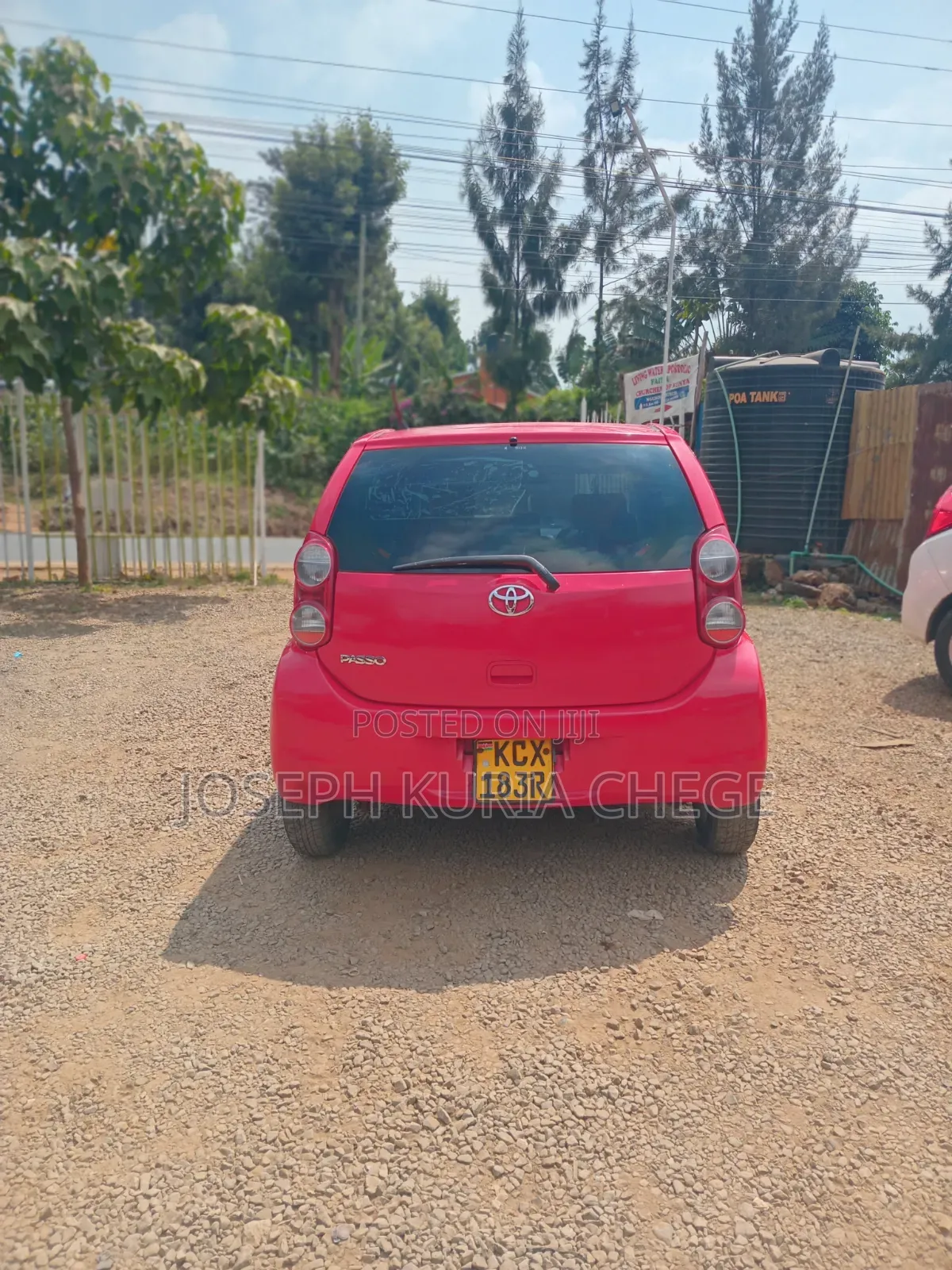 Toyota Passo 2012 Red