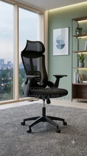 Executive Ergonomic Mesh Office Chair Adjustable Armrest