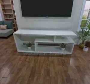 Modern White Mexico Tv Stand Console – 4ft