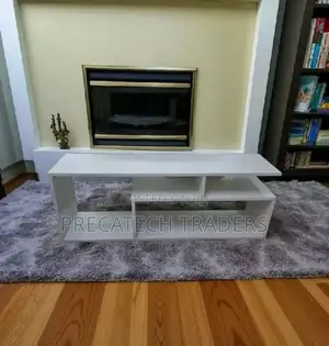 Modern White Mexico Tv Stand Console – 4ft
