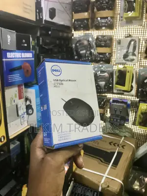 Dell Ms116 Optical Wired Mouse - Usb 1000dpi Comfort Design