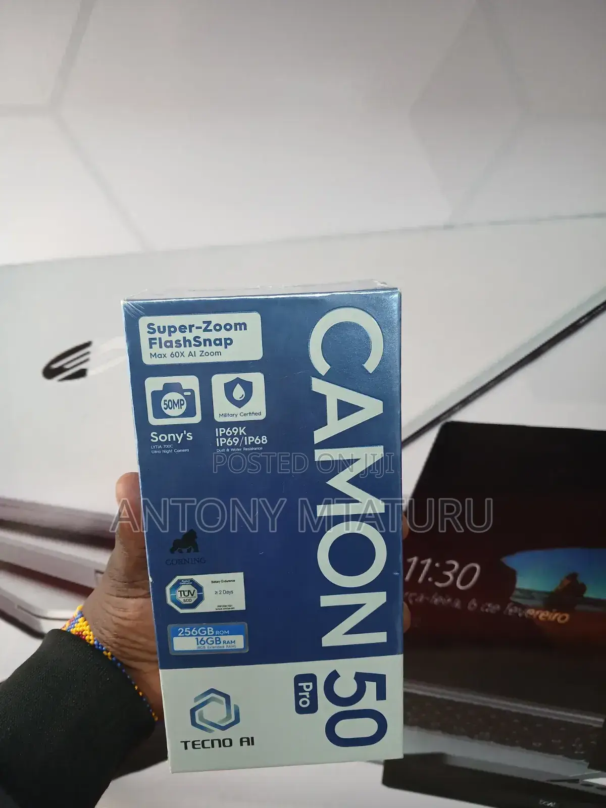 New Tecno Camon 50 Pro 256 GB