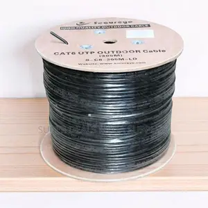 Dependable 305m Outdoor Utp Cat 6 Networking Lan Cable Roll