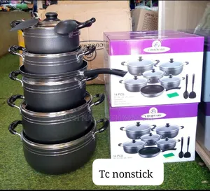 5 PCS Non Stick Sufuria