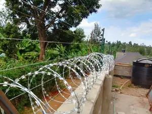 Silver Barbed Razor Wire Kenya | High-Security Fencing
