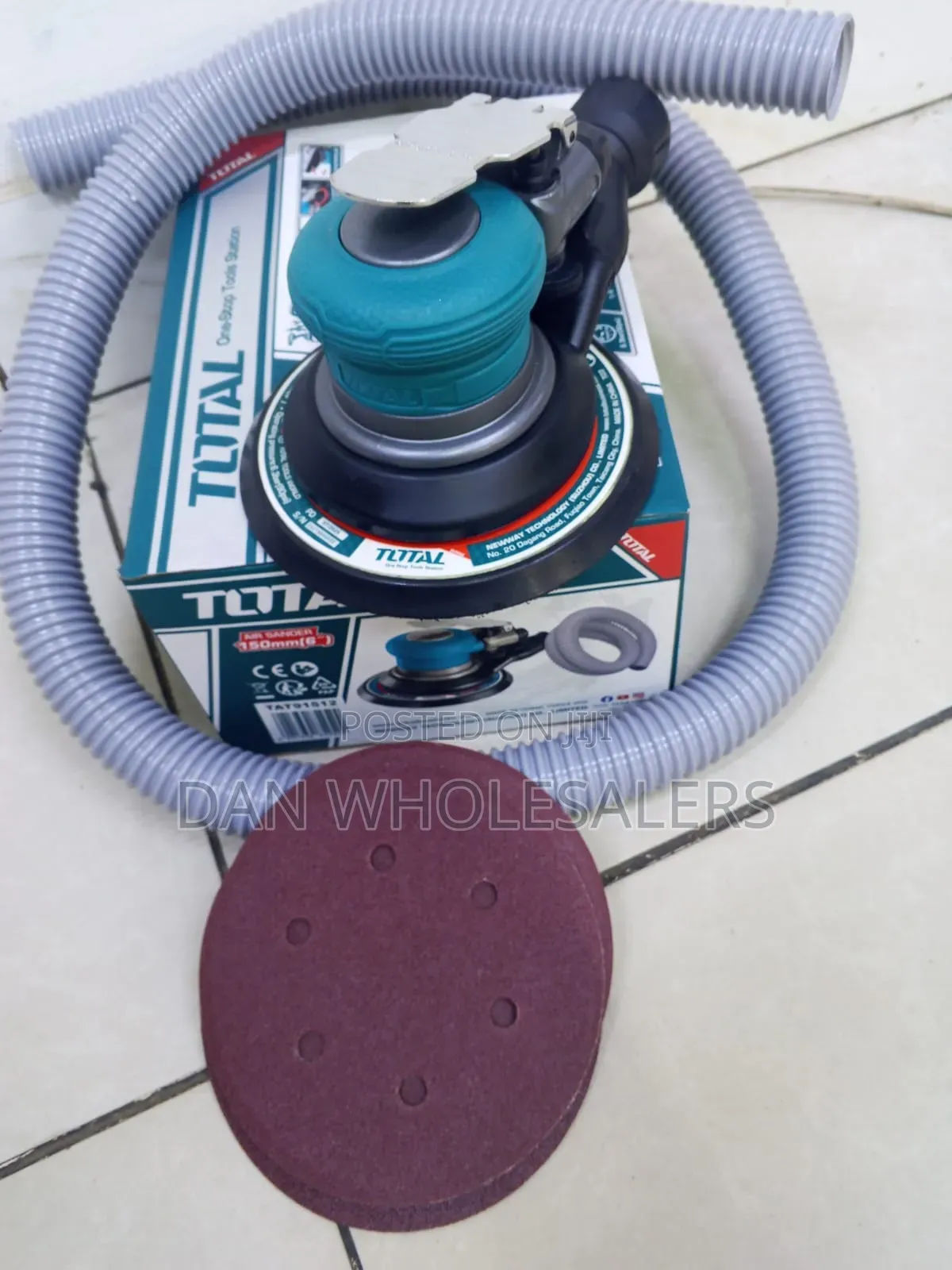 Total Air Sander 150mm Pneumatic Sander