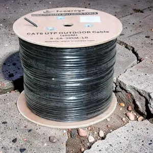 Easy to Deploy 305m Outdoor Utp Cat 6 Networking Lan Cable Roll