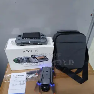A26 Pro Long-Range Foldable Drone With GPS 1080p Hd Camera