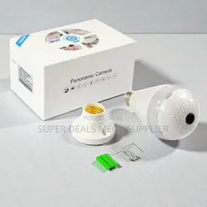 Fisheye Smart 360° Panoramic 1080p Full Hd Wifi Bulb Camera