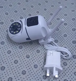 Wi-Fi Wall Mountable Camera Dual Lens 4mp Dual Screen View