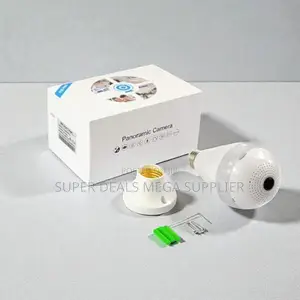 Advanced Smart 360° Panoramic 1080p Full Hd Wifi Bulb Camera
