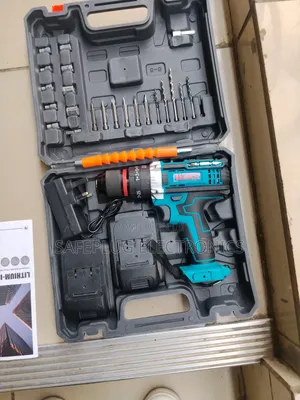 Bosch 48v Cordless Drill Set + 2 Batteries Accessories