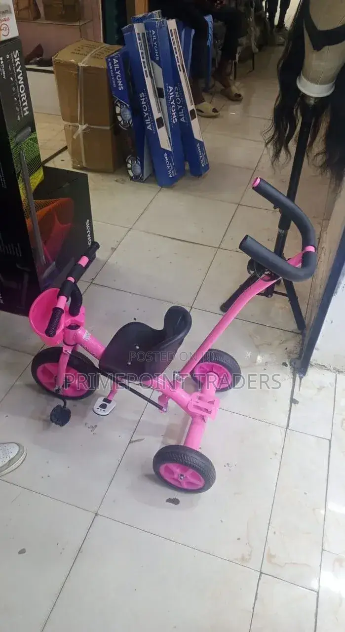 Tricycle With Push Handle,Strong and Durable Construction