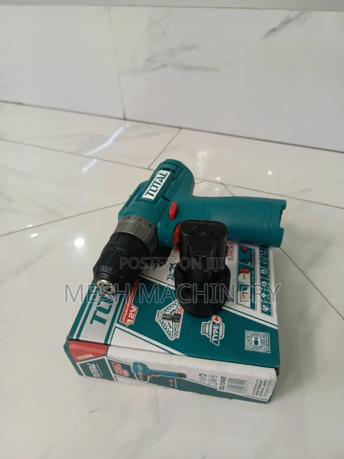 Super Total 12v Lithium -Ion Cordless Drill