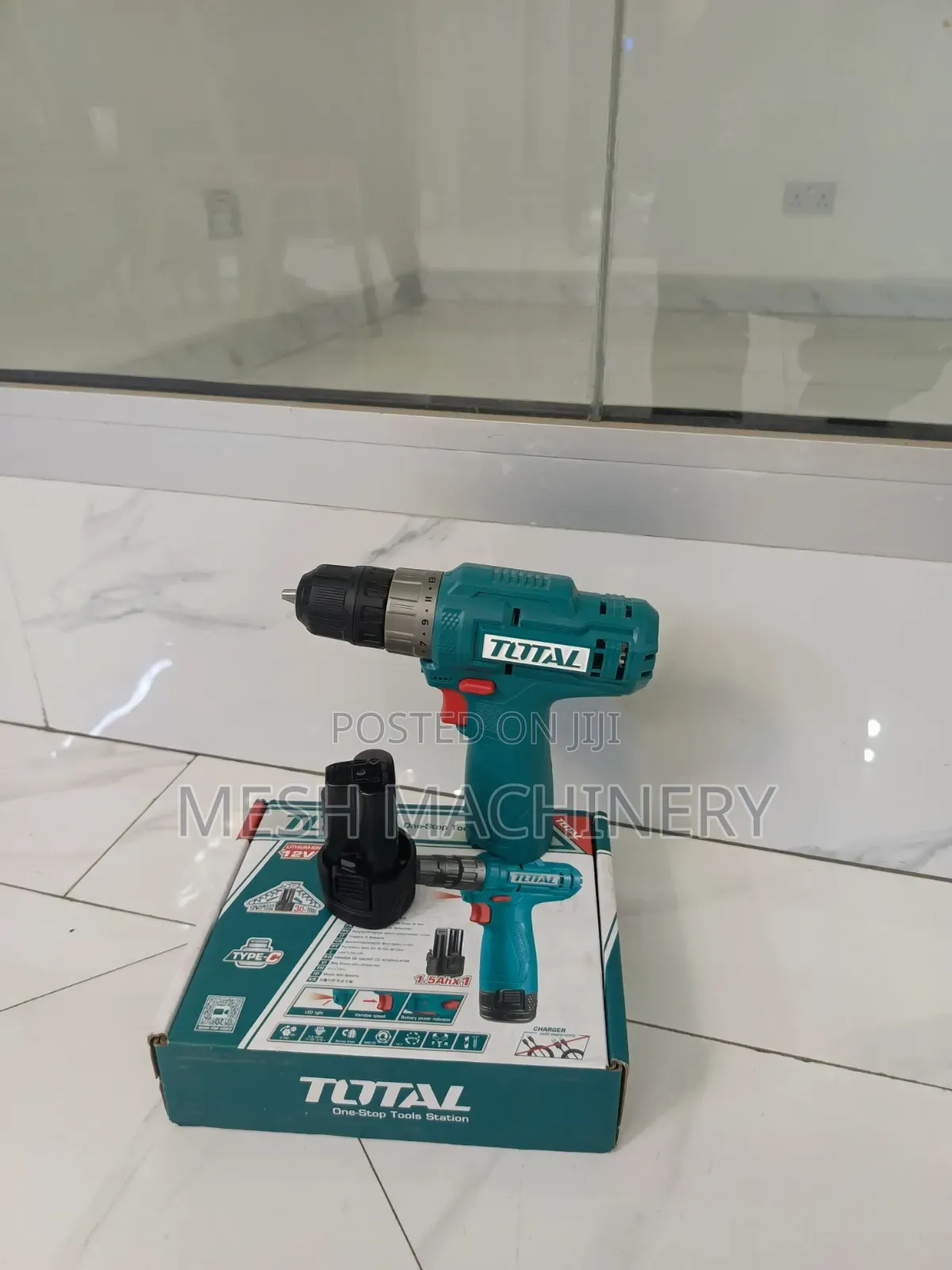 Super Total 12v Lithium -Ion Cordless Drill