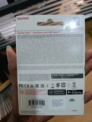 Sandisk Ultra Dual Drive Luxe Usb Type C 64gb, Up to 400mb/S