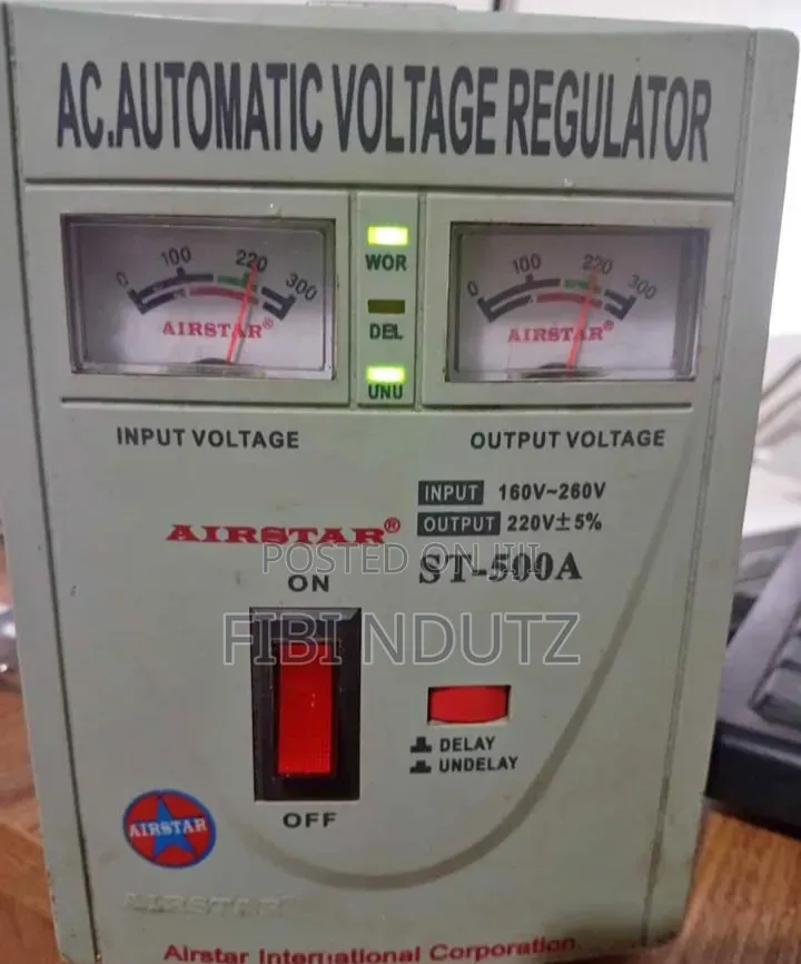 Ac Automatic Voltage Regulator 500va/Regulator