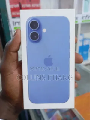 New Apple iPhone 16 256 GB Blue