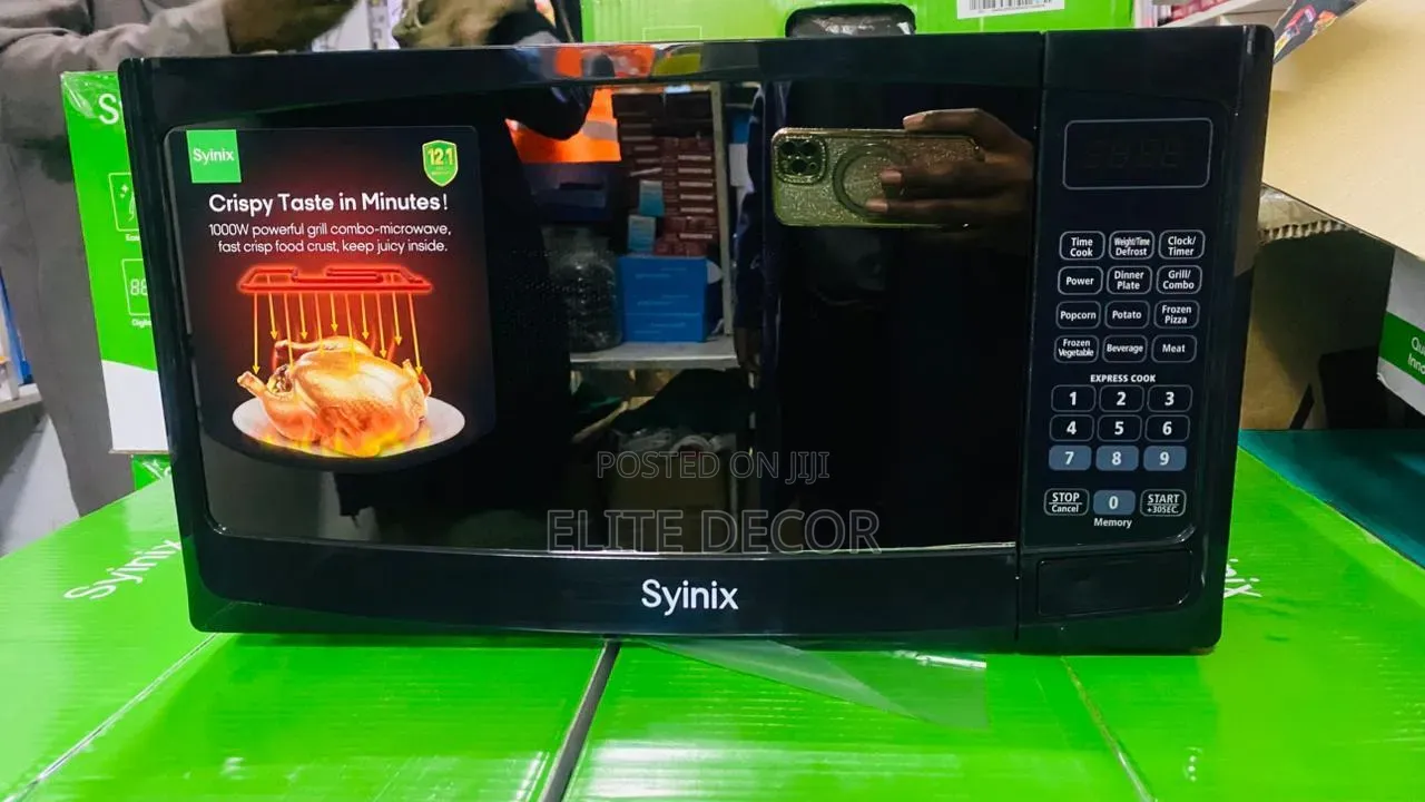 Syinix Digital Microwave Oven With Grill | Multi-Function Microwave