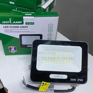 12,000 Lumens 120° Beam, Super Bright Up Jsot 30w Ac Led Floodlight