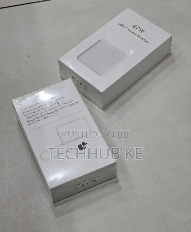 Macbook Pro/Air Type C Charger Power Output: 87w