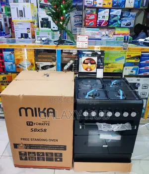 *Mika Standing Cooker 3 Gas + 1 Electric, 58x58cm*
*Mst58u31e3 Blem
