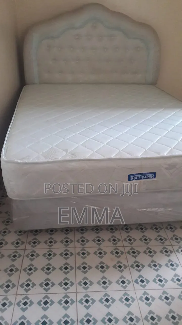Queen Size Bed With Orthopedic Mattress