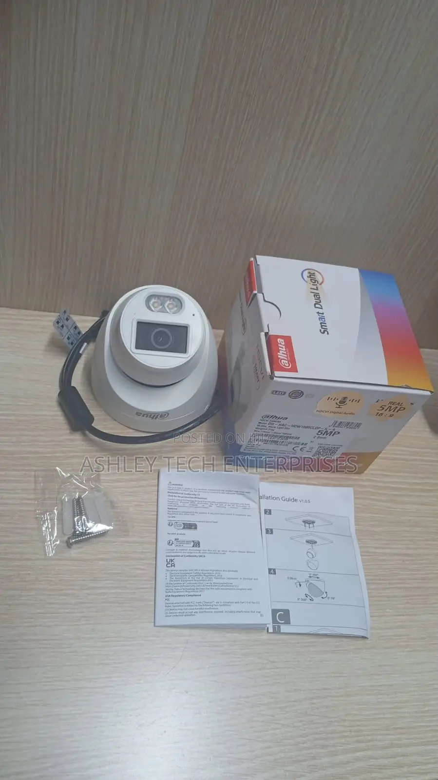 New Advanced Dahua Hd Dome Camera 5mp